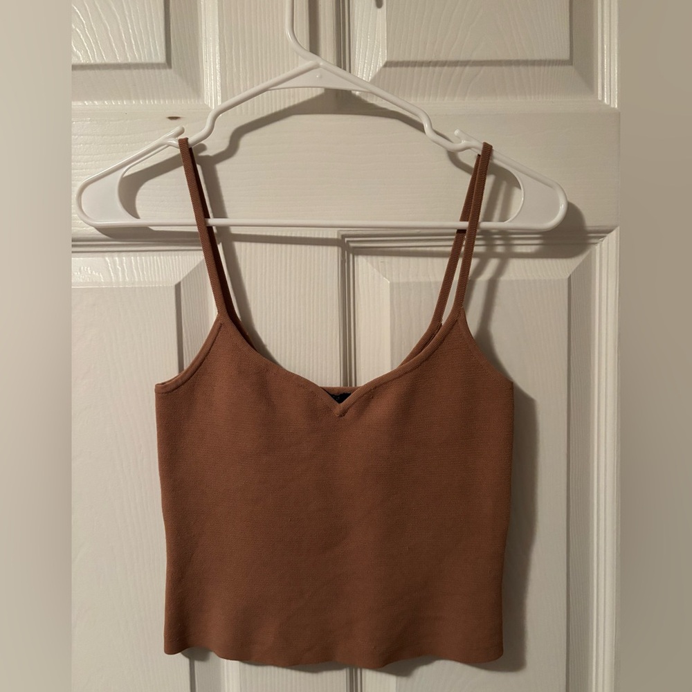 Express Cropped Tank Top